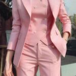 Blazer mujer rosado confecciones asahel
